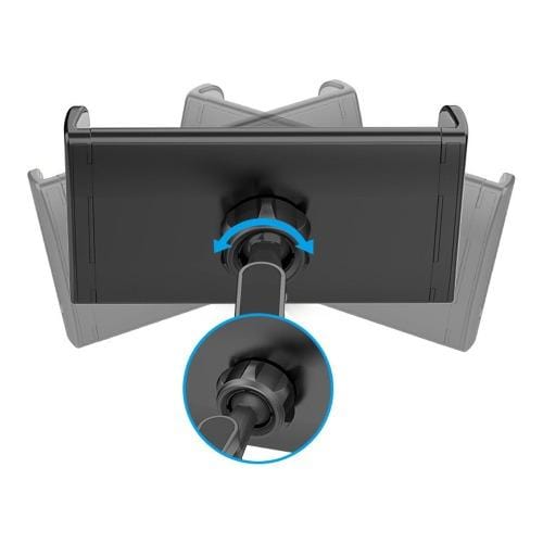 SaharaCase - Headrest Car Mount - for Most CellPhones and Tablets - Black - Sahara Case LLC