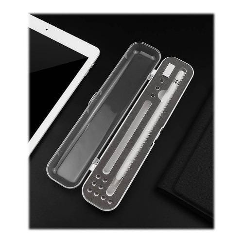 SaharaCase - Holder Case - for Apple Pencil, Samsung Stylus Pen, and Microsoft Surface Pen - Clear - Sahara Case LLC