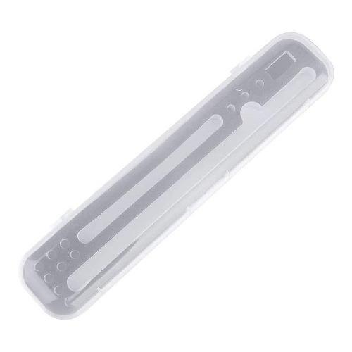 SaharaCase - Holder Case - for Apple Pencil, Samsung Stylus Pen, and Microsoft Surface Pen - Clear - Sahara Case LLC