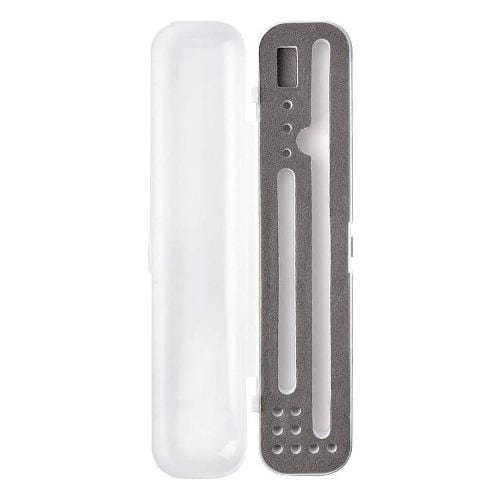 SaharaCase - Holder Case - for Apple Pencil, Samsung Stylus Pen, and Microsoft Surface Pen - Clear - Sahara Case LLC