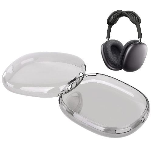 SaharaCase - Hybrid Flex Case - for Apple AirPods Max - Transparent Black - Sahara Case LLC