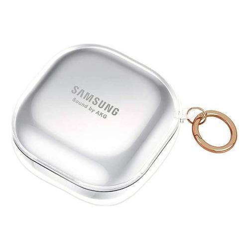 SaharaCase - Hybrid Flex Case for Samsung Galaxy Buds Live - Clear - Sahara Case LLC