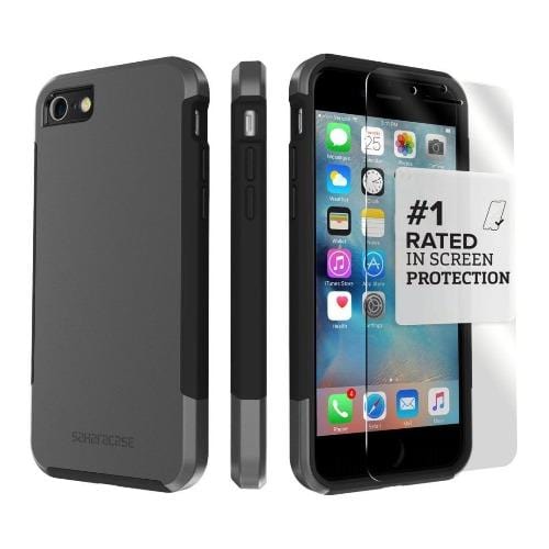 SaharaCase - Inspire Series Case - iPhone SE(Gen 2)/ 8/7 - Mist Gray - Sahara Case LLC