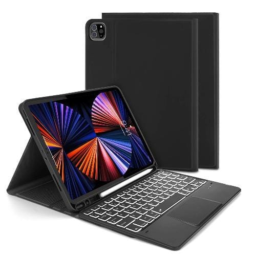 SaharaCase - Keyboard Folio Case for Apple iPad Pro 11" (3rd Gen 2021) - Black - Sahara Case LLC