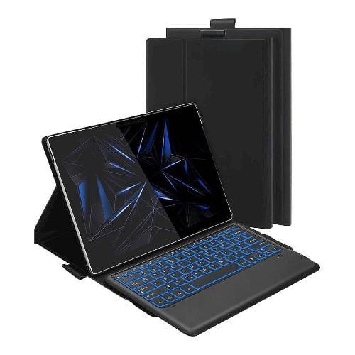 SaharaCase - Keyboard Folio Case - for Microsoft Surface Pro X - Black - Sahara Case LLC