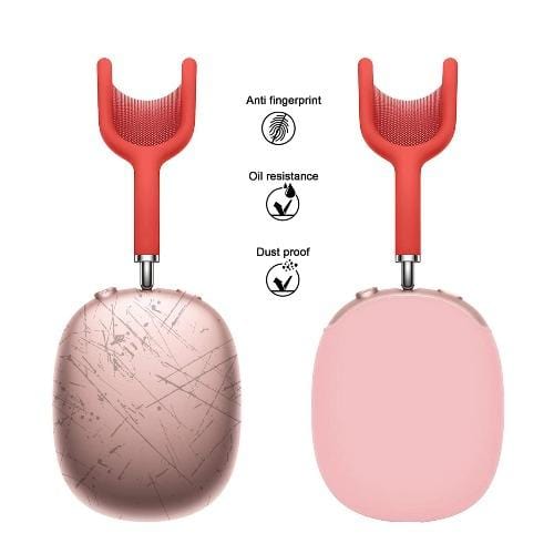 SaharaCase - Liquid Silicone Cover Case - for Apple AirPods Max - Pink - Sahara Case LLC