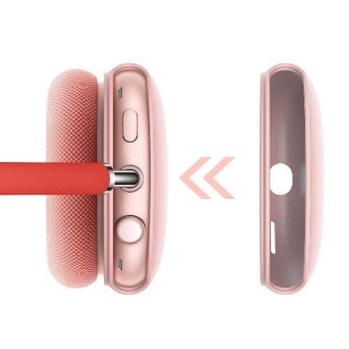 SaharaCase - Liquid Silicone Cover Case - for Apple AirPods Max - Pink - Sahara Case LLC