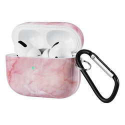 Pink Marble AirPods Pro Case and Kit