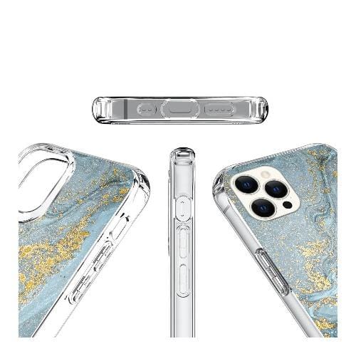 SaharaCase - Marble Series Case - iPhone 12 & iPhone 12 Pro 6.1" - B - Sahara Case LLC