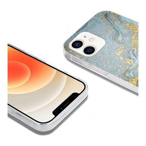 SaharaCase - Marble Series Case - iPhone 12 Mini 5.4" - B - Sahara Case LLC