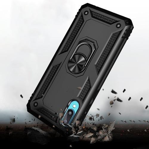 SaharaCase - Military Kickstand Case for Samsung Galaxy A02 (2021) - Black - Sahara Case LLC