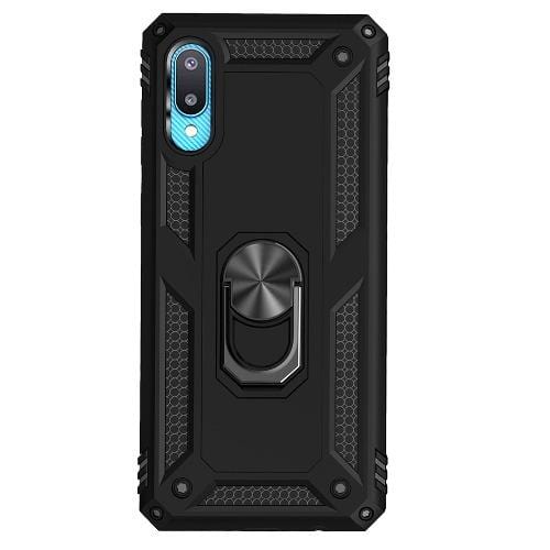 SaharaCase - Military Kickstand Case for Samsung Galaxy A02 (2021) - Black - Sahara Case LLC