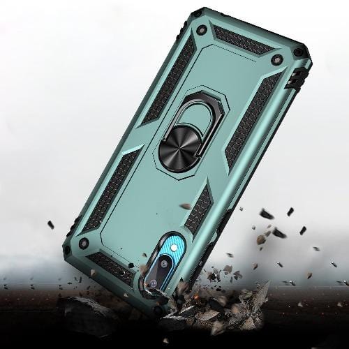SaharaCase - Military Kickstand Case for Samsung Galaxy A02 (2021) - Green - Sahara Case LLC