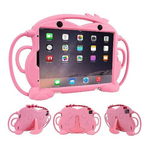 SaharaCase - Monkey KidProof Case - iPad Pro 11" (1st Gen 2018 and 2nd Gen 2020) - Pink - Sahara Case LLC