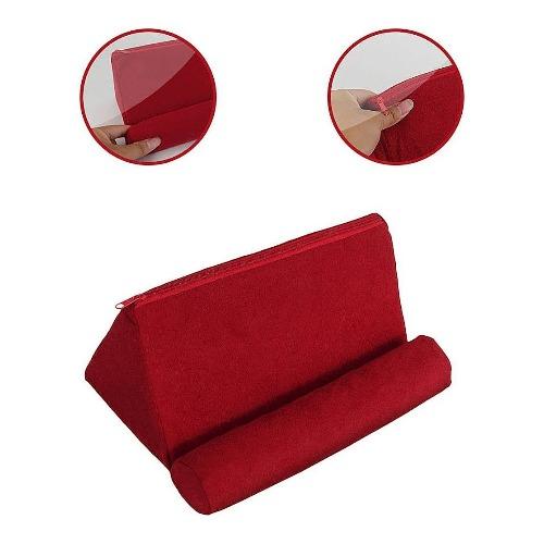 SaharaCase - Pillow Tablet Stand - for Most Tablets up to 12.9" - Red - Sahara Case LLC