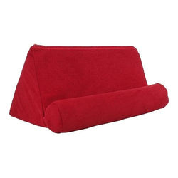 SaharaCase - Pillow Tablet Stand - for Most Tablets up to 12.9" - Red - Sahara Case LLC