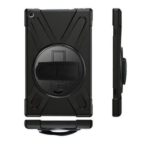 SaharaCase - Protection Case for Amazon Kindle Fire HD 10 (2017-2019) - Black - Sahara Case LLC