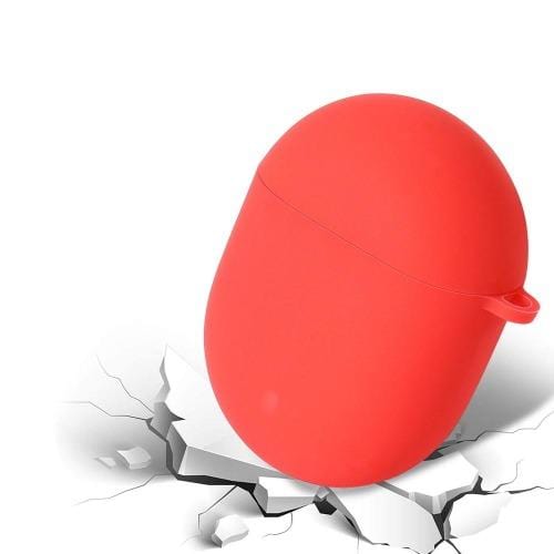 SaharaCase - Silicone Case for Google Pixel Buds - Red - Sahara Case LLC