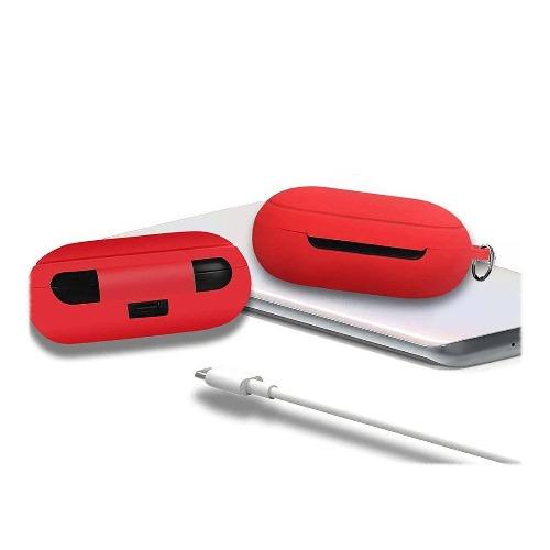SaharaCase - Silicone Case for Samsung Galaxy Buds and Buds+ - Red - Sahara Case LLC
