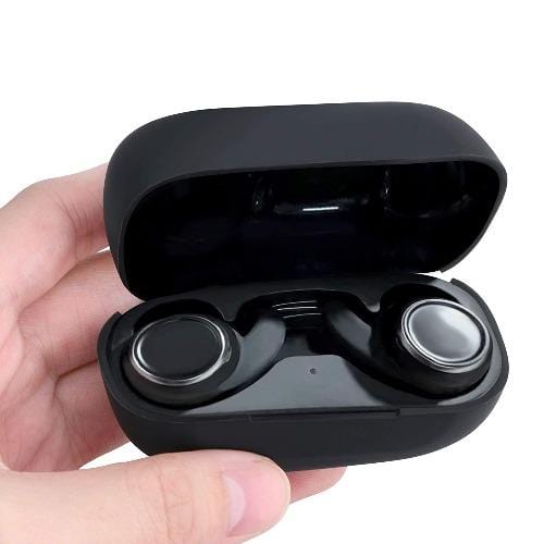 SaharaCase - Silicone Case - JBL REFLECT MINI True Wireless NC Sport Headphones - Black - Sahara Case LLC