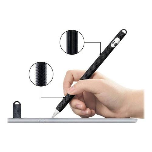 SaharaCase - Silicone Grip Case - for Apple Pencil (2nd Gen 2018) - Black - Sahara Case LLC