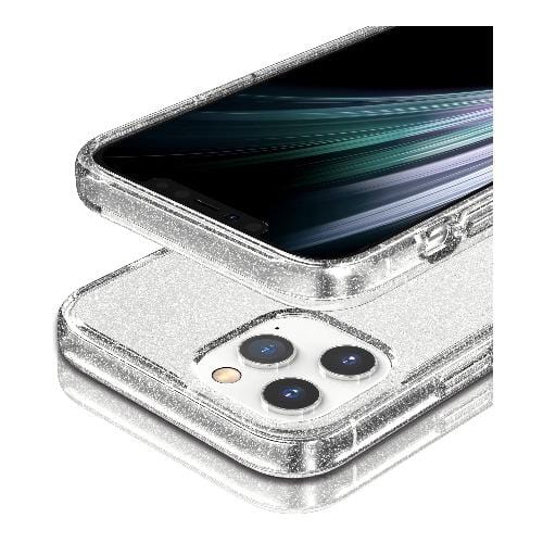 Clear Rose Gold iPhone 12 Pro Max Case - Hard Shell Series – Sahara Case LLC