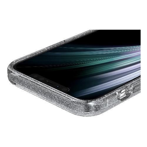 SaharaCase - Sparkle Series Case - iPhone 12 & iPhone 12 Pro 6.1" - Clear Black - Sahara Case LLC