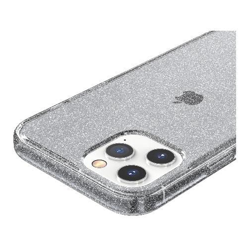 SaharaCase - Sparkle Series Case - iPhone 12 & iPhone 12 Pro 6.1" - Clear Black - Sahara Case LLC