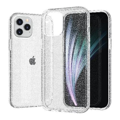 Clear Glitter iPhone 12 Pro Max Case SaharaCase