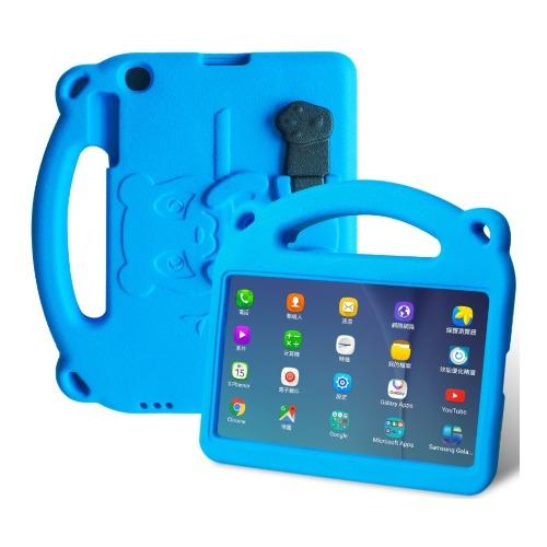 SaharaCase - Teddy Bear KidProof Case - for Samsung Galaxy Tab A 10.1" (2019) - Blue - Sahara Case LLC