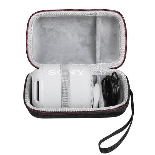 SaharaCase - Travel Carrying Case - for Sony SRS-XB12 Bluetooth Speaker - Black - Sahara Case LLC