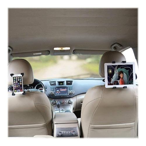 SaharaCase - Vehicle Headrest Tablet Mount - for Most Tablets up to 10.5" - Black - Sahara Case LLC