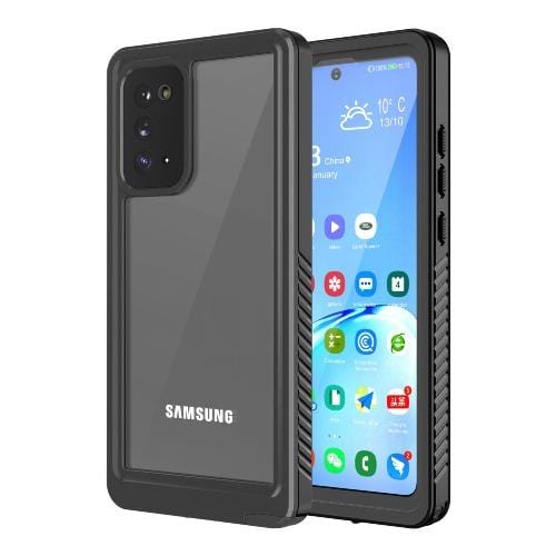SaharaCase - Water-Resistant Case - for Samsung Galaxy Note 20 5G - Black - Sahara Case LLC