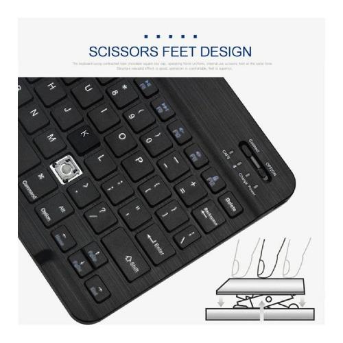 SaharaCase - Wireless Bluetooth Keyboard - for Most Tablets and Computers - Black - Sahara Case LLC