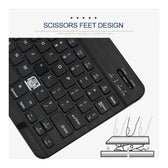 SaharaCase - Wireless Bluetooth Keyboard - for Most Tablets and Comput