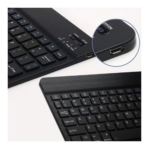 SaharaCase - Wireless Bluetooth Keyboard - for Most Tablets and Computers - Black - Sahara Case LLC