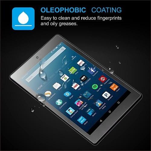 ZeroDamage - Tempered Glass Screen Protector - for  Fire HD 8 (1