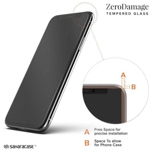 ZeroDamage Glass Screen Protector - iPhone 11 & XR 6.1" - Sahara Case LLC