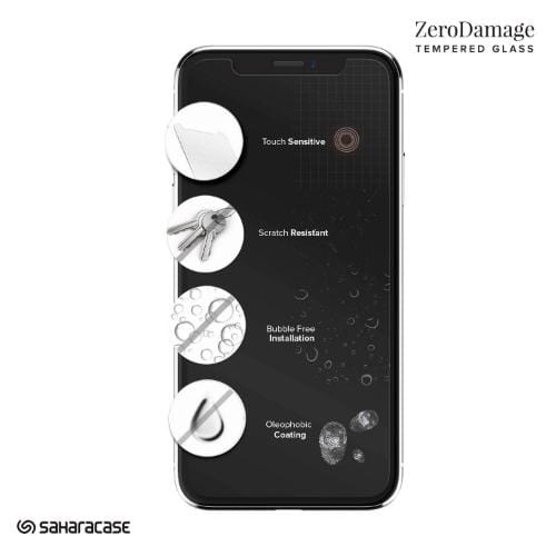 ZeroDamage Glass Screen Protector - iPhone 11 & XR 6.1" - Sahara Case LLC