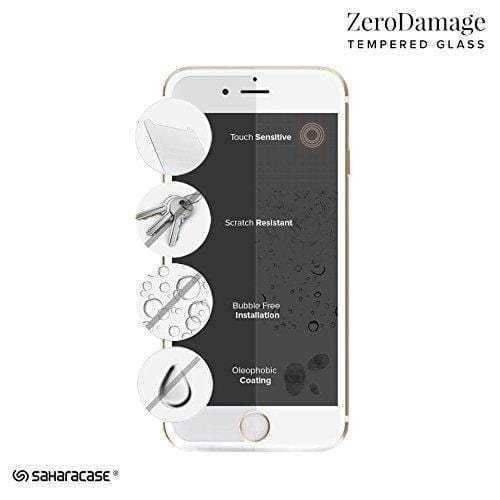 ZeroDamage Glass Screen Protector Kit - iPhone 8/7/6 - Sahara Case LLC