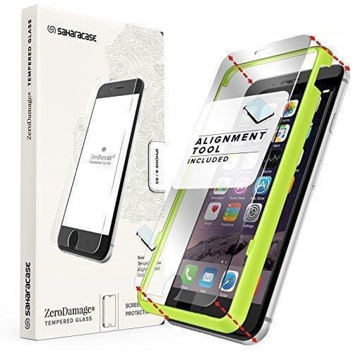 ZeroDamage Glass Screen Protector Kit - iPhone 8/7/6 - Sahara Case LLC