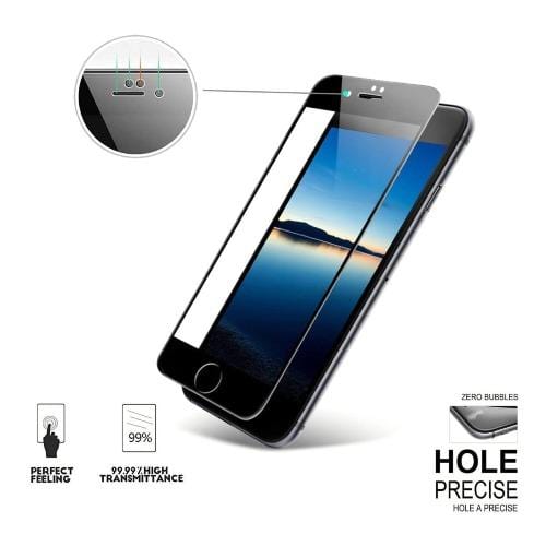 ZeroDamage - iPhone SE(Gen 2) 2020 - Tempered Glass Screen Protector - Sahara Case LLC