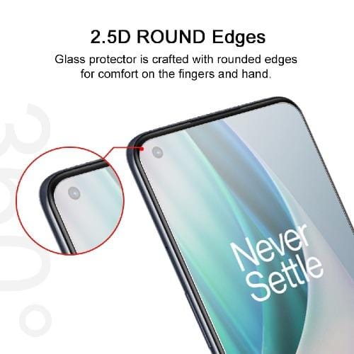 ZeroDamage - Tempered Glass Screen Protector - for OnePlus Nord N10 5G - Sahara Case LLC