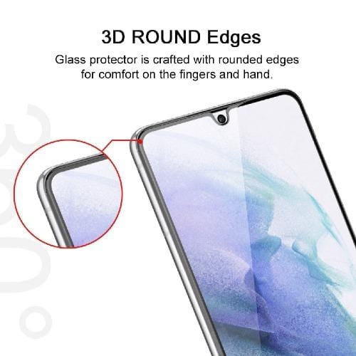 ZeroDamage - Tempered Glass Screen Protector - for Samsung Galaxy S21+ Plus 5G - Sahara Case LLC