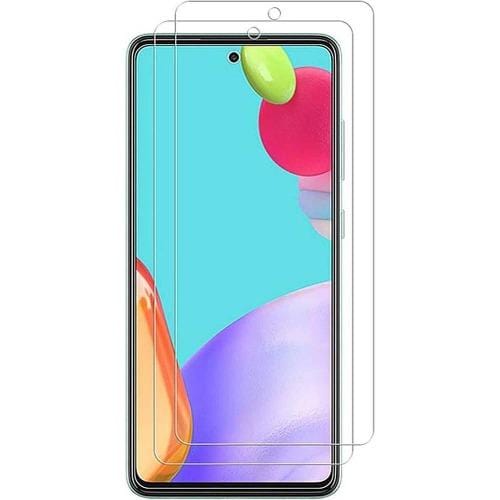 ZeroDamage - Ultra Strong+ Tempered Glass Screen Protector for Samsung Galaxy A52 5G (2021) (2-Pack) - Clear - Sahara Case LLC